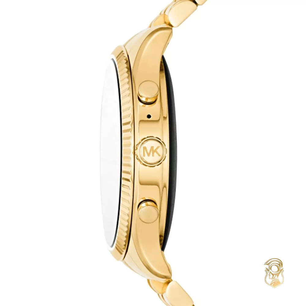 Michael Kors Smartwatch Gold Tone Watch 44mm