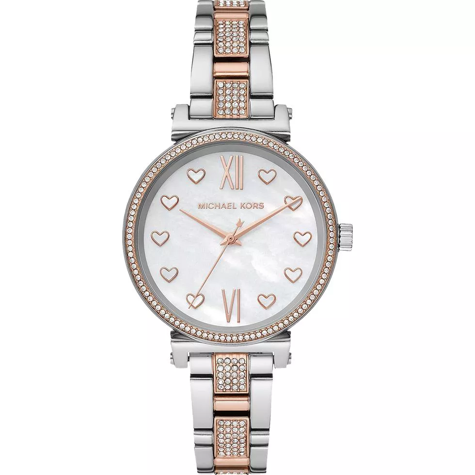 Michael Kors Sofie Two Tone Watch 36mm