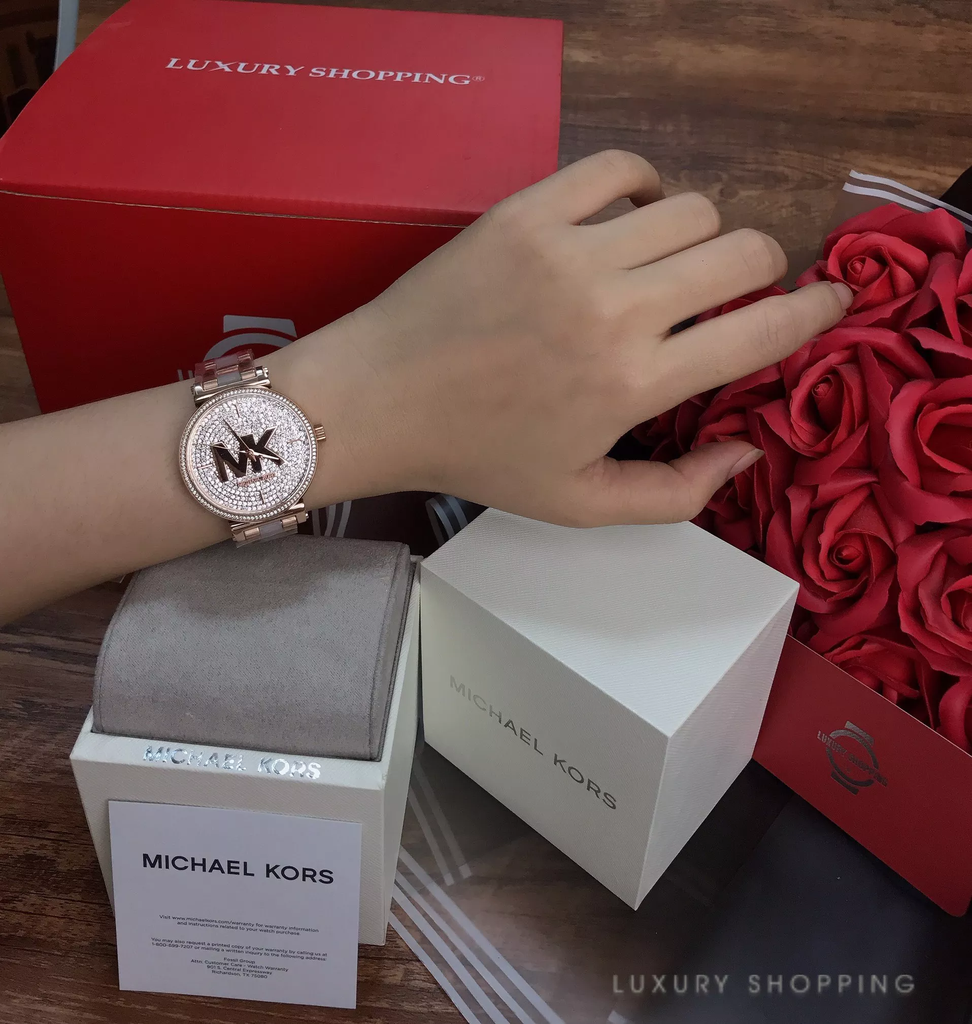 Michael Kors Sofie Rose Gold Watch 36mm