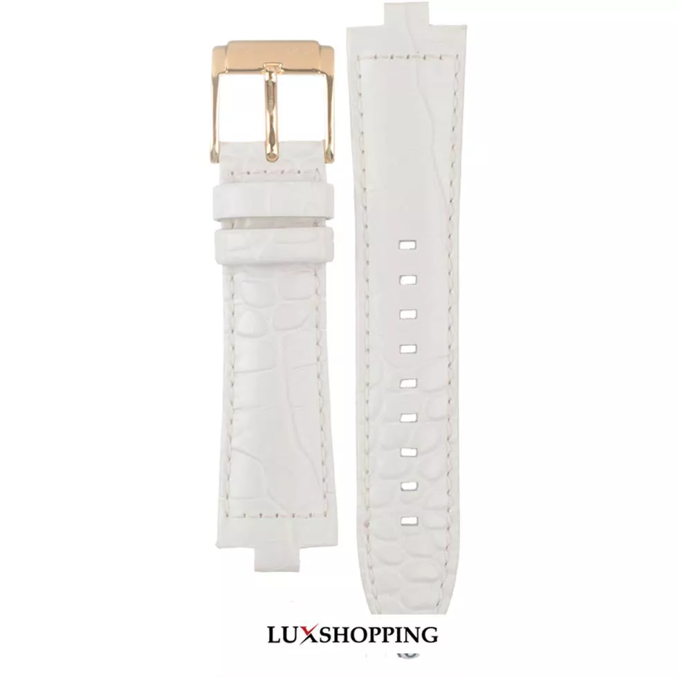 Michael Kors Straps MK5224 White leather strap 8mm