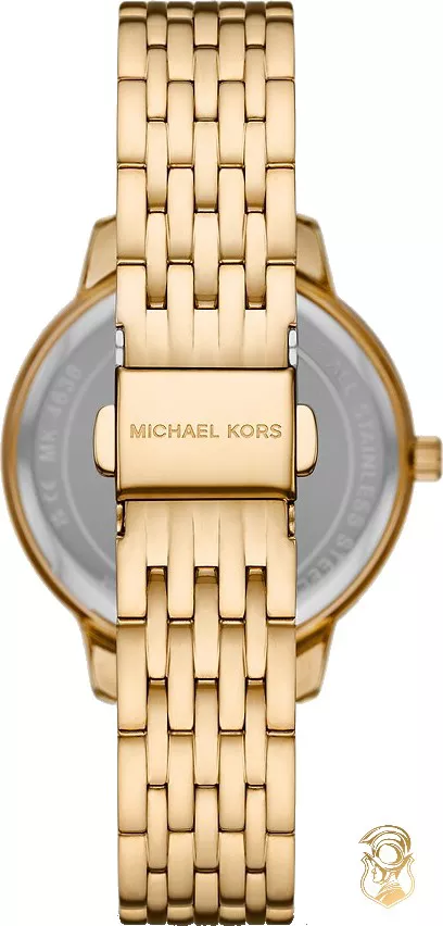 Michael Kors Three-Hand Gold-Tone Watch 41mm