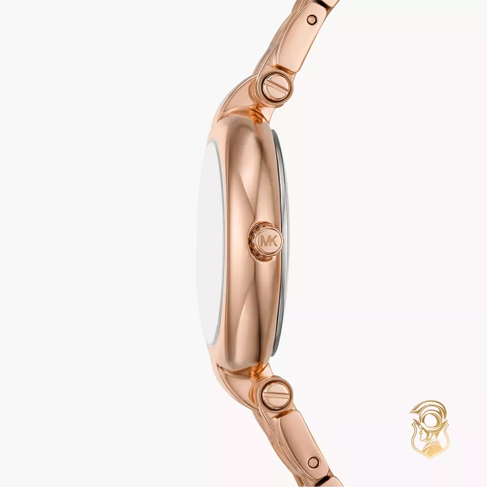 Michael Kors Three-Hand Rose Gold-Tone Watch 30mm