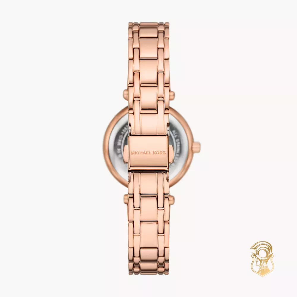 Michael Kors Three-Hand Rose Gold-Tone Watch 30mm