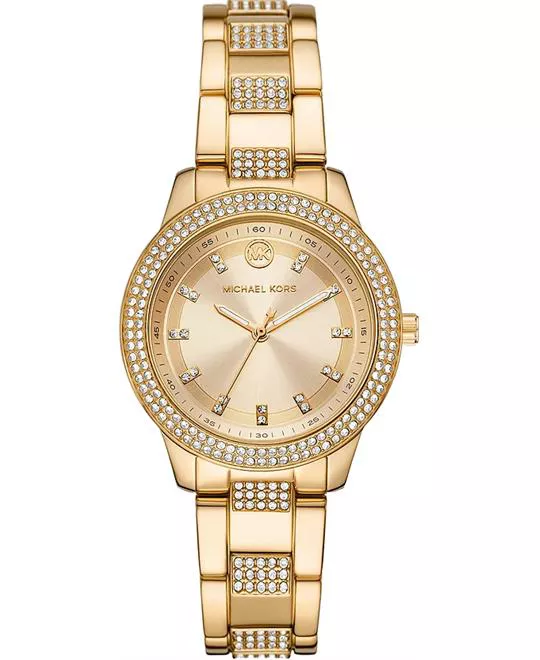 Michael Kors Tibby Gold-Tone Watch 34mm