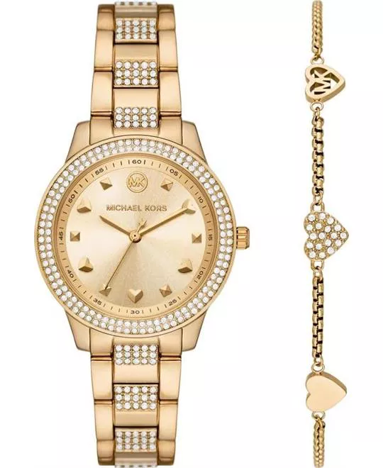 Michael Kors Tibby Gold Watch 34mm