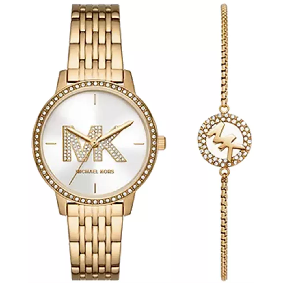 Michael Kors Tibby Gold Watch 34mm