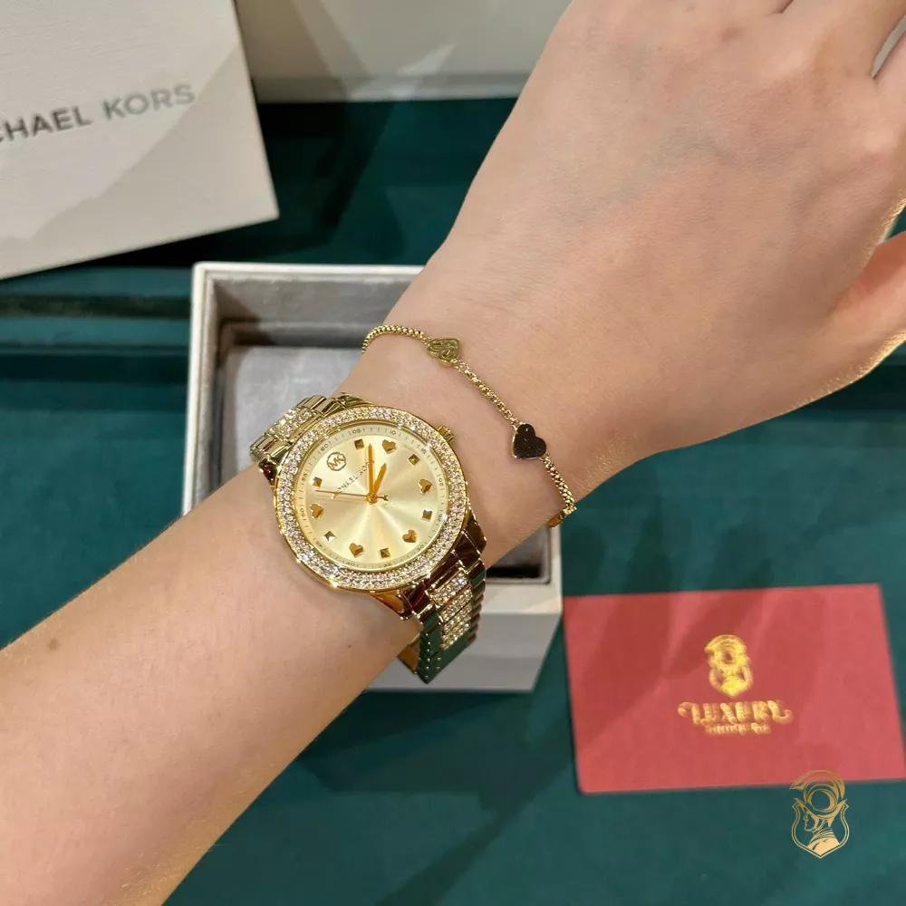 Michael Kors Tibby Gold Watch 34mm