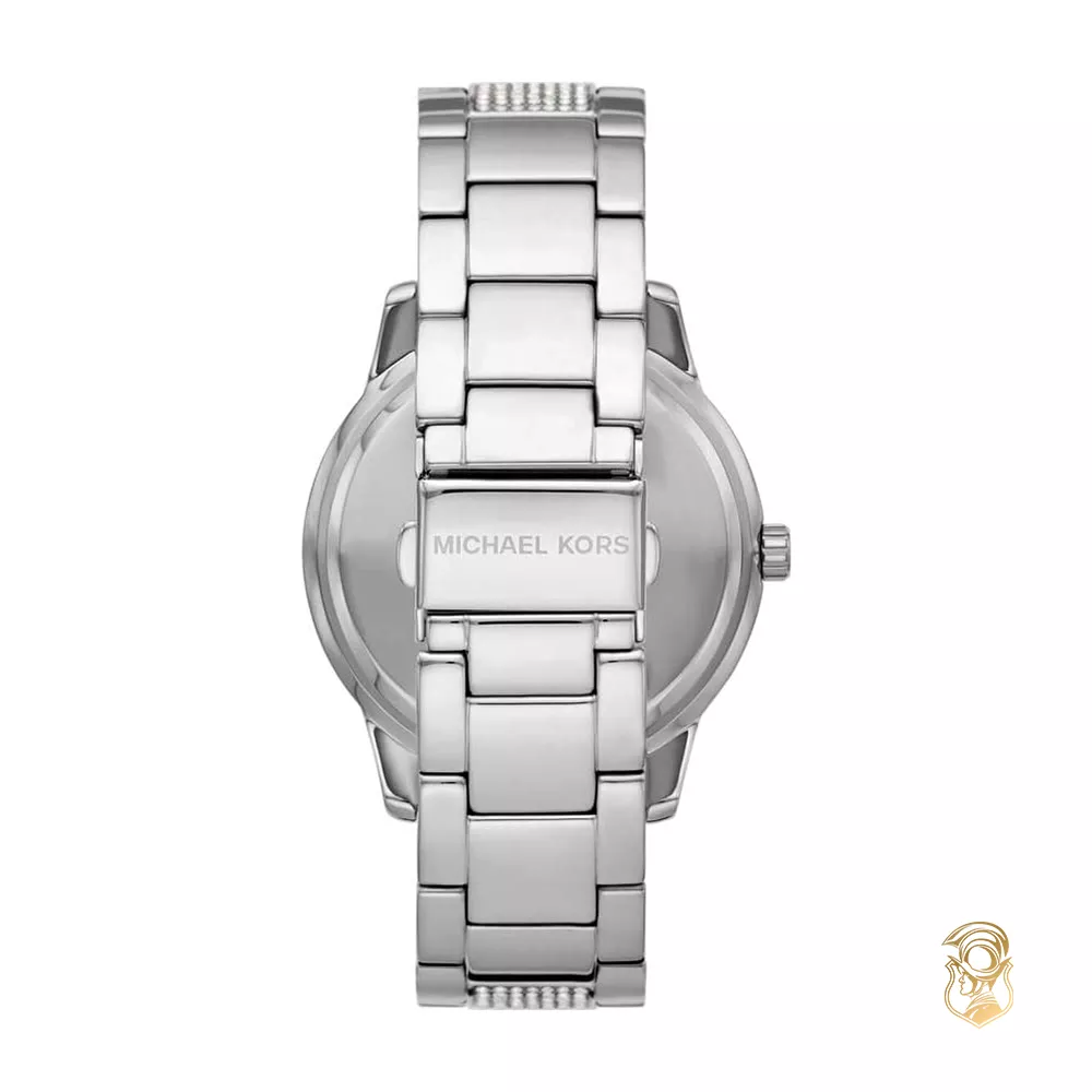 Michael Kors Tibby Pavé Silver-Tone Watch 40mm