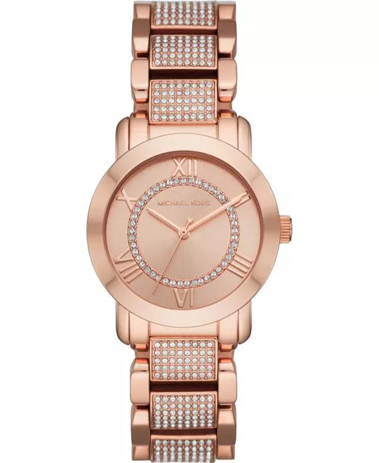 Michael Kors Tiffany Rose Gold-Tone Watch 33mm