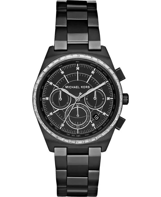 Michael Kors Vail Black-Tone Watch 38mm