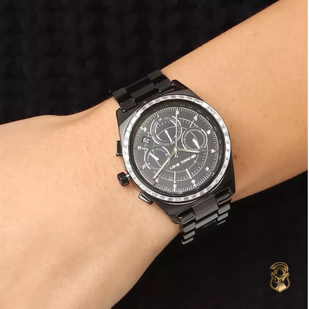 Michael Kors Vail Black-Tone Watch 38mm