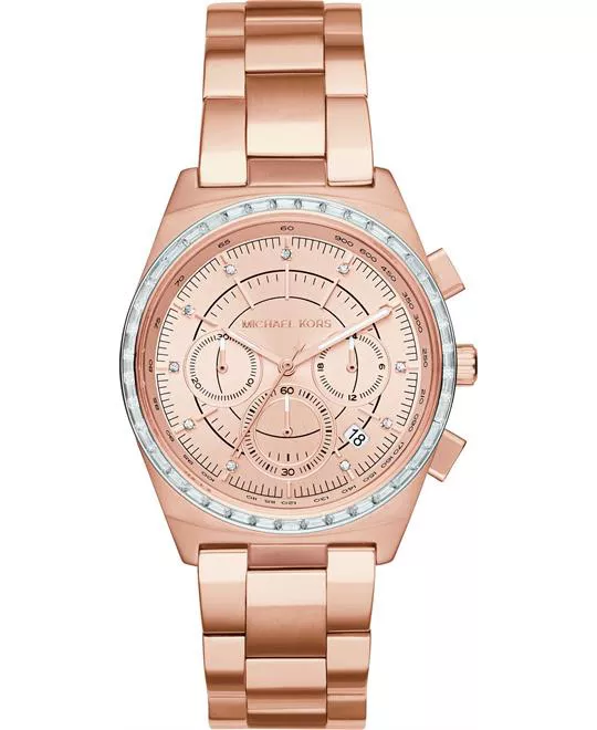 Michael Kors Vail Rose Gold-Tone Watch 38mm