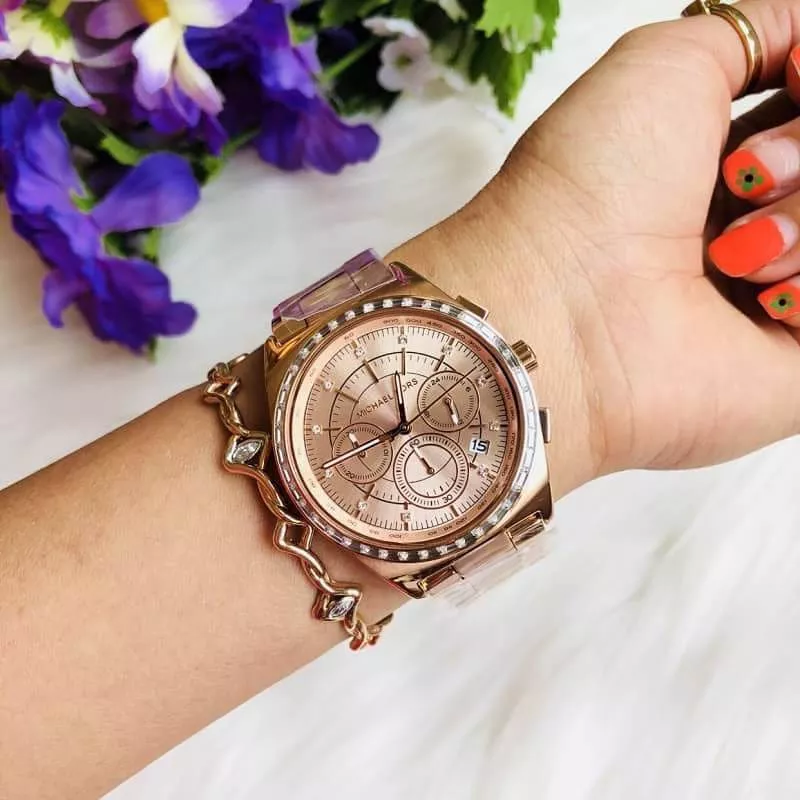 Michael Kors Vail Rose Gold-Tone Watch 38mm