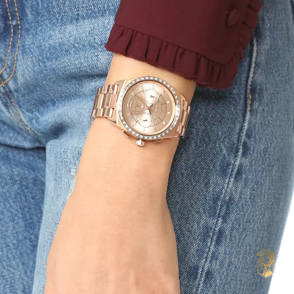 Michael Kors Vail Rose Gold-Tone Watch 38mm