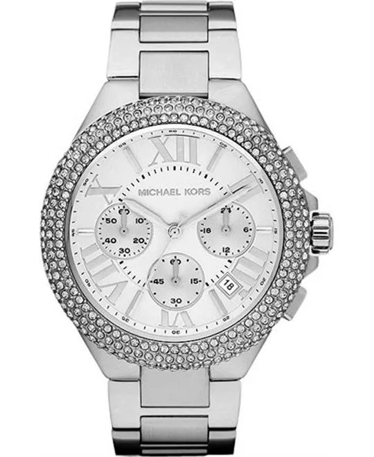 Michael Kors Camille Crystal Unisex Watch 43mm