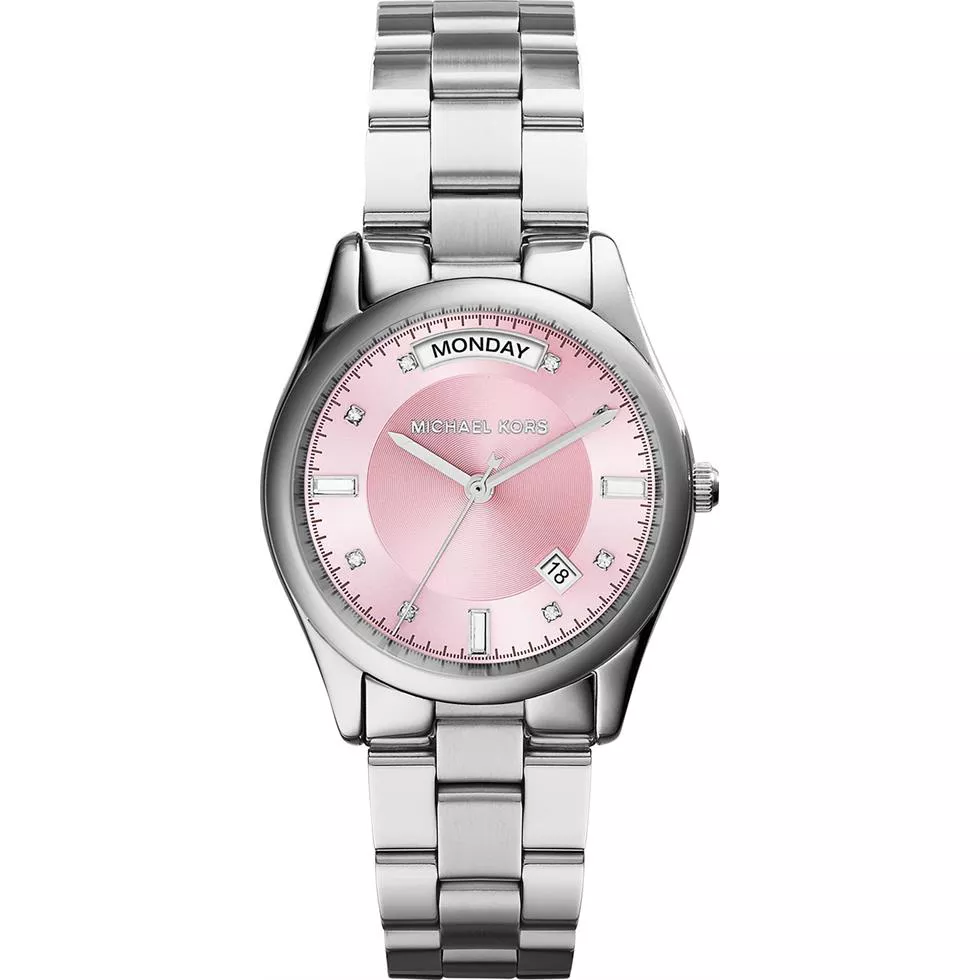 Michael Kors Colette Pink Dial Women's Watch 34mm 