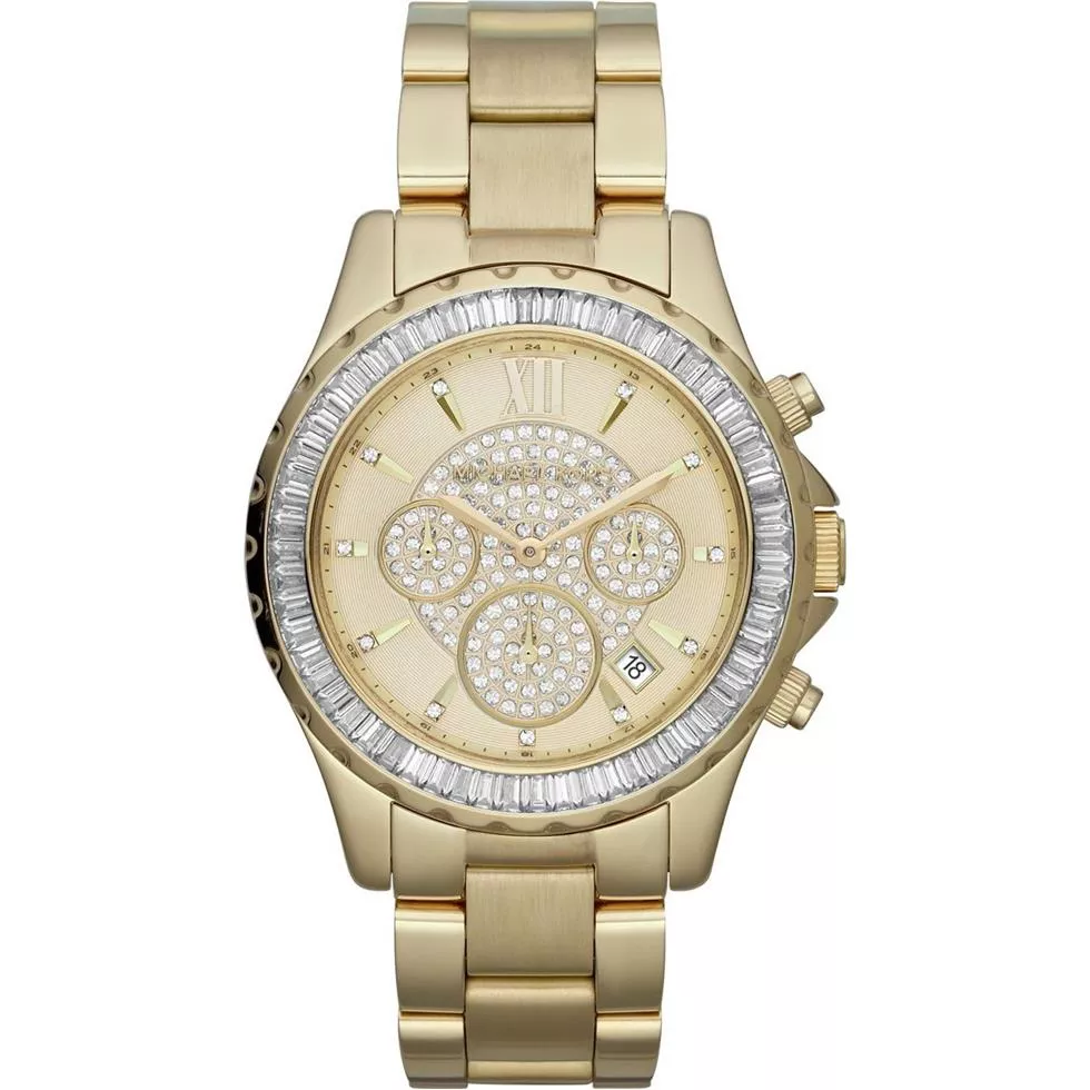 Michael Kors Madison Gold Quartz Watch 41mm