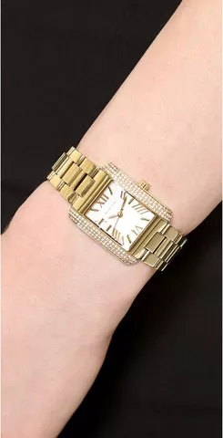 Michael Kors Emery Gold Women's Watch 33x27mm 