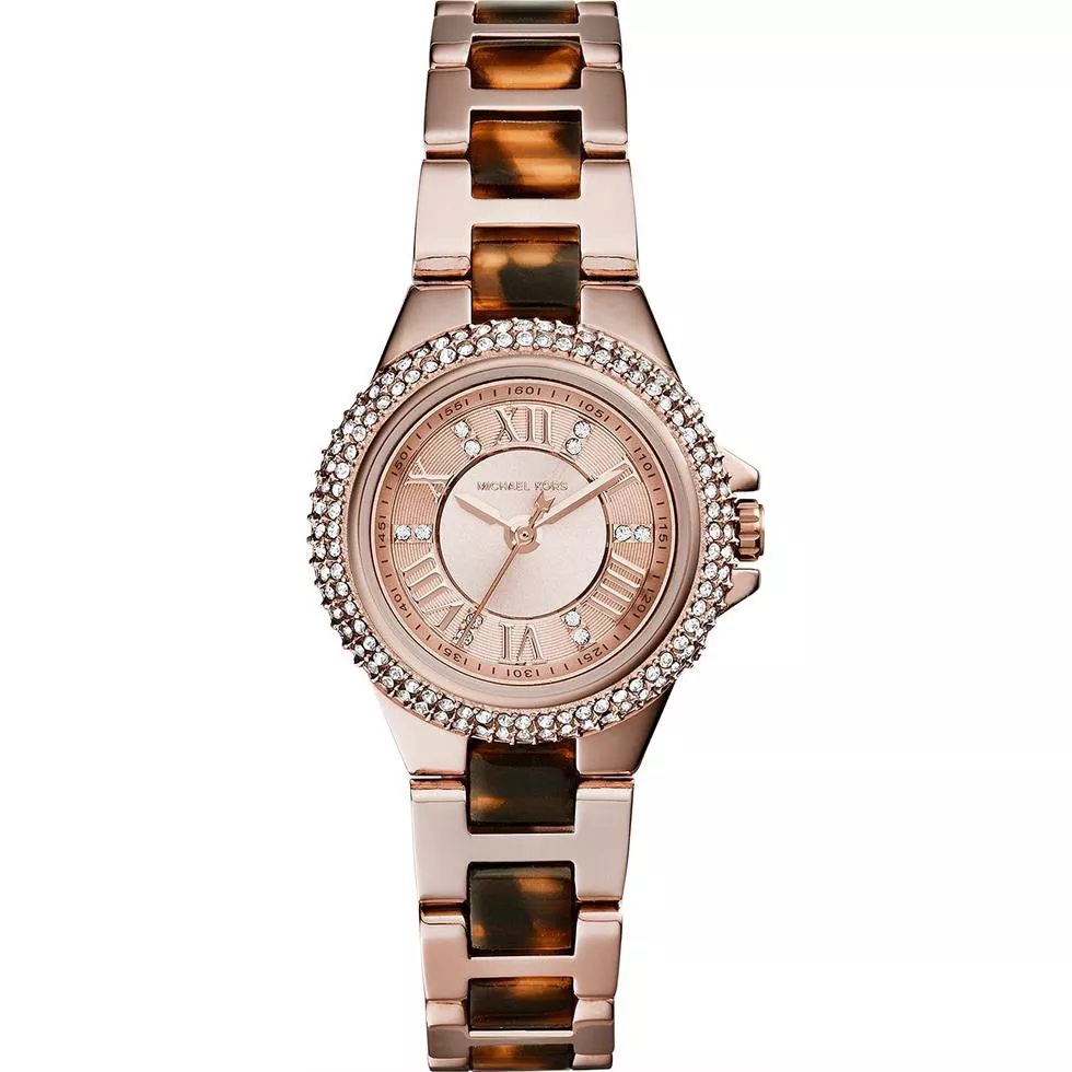 Michael Kors Camille Pettite Tortoise Women's Watch 26mm 