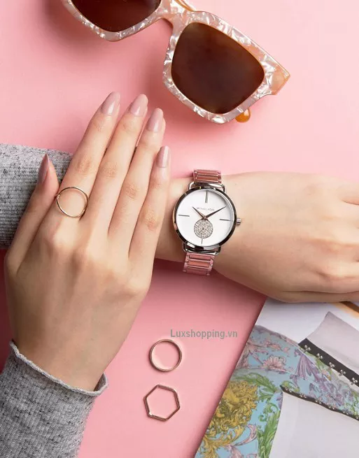 Michael Kors Portia Two-Tone Watch 37mm