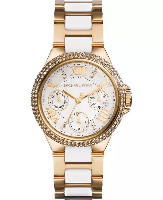 Michael Kors Camille Gold Plated Women's Watch 33mm