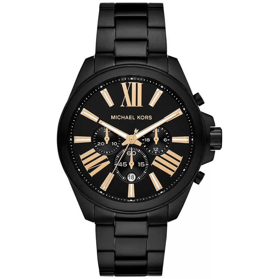 Michael Kors Wren Black Watch 44mm