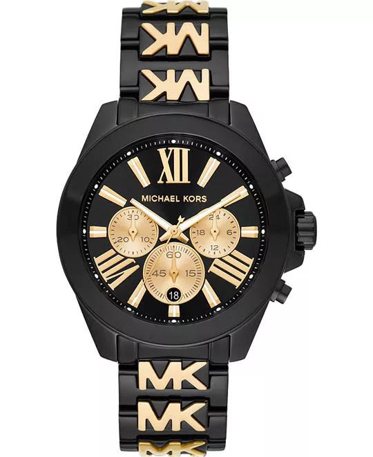 Michael Kors Wren Logo Black Watch 42mm