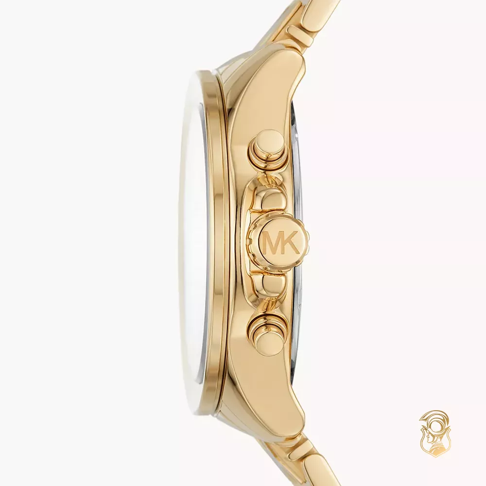 Michael Kors Wren Gold Tone Watch 42mm