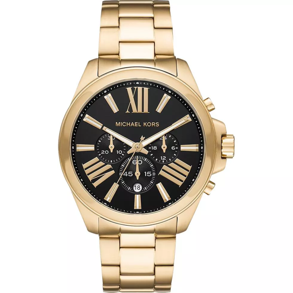 Michael Kors Wren Gold Watch 44mm