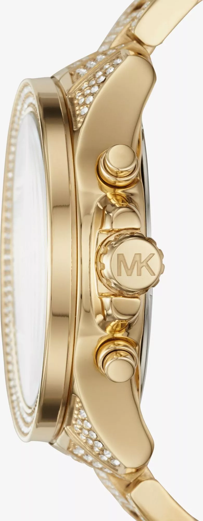 Michael Kors Wren Pavé Gold-Tone Watch 41.5mm