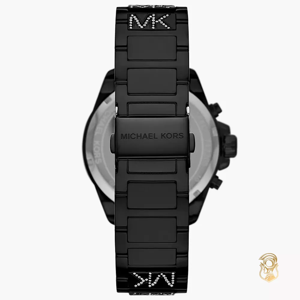 Michael Kors Wren Pavé Logo Watch 41.5mm