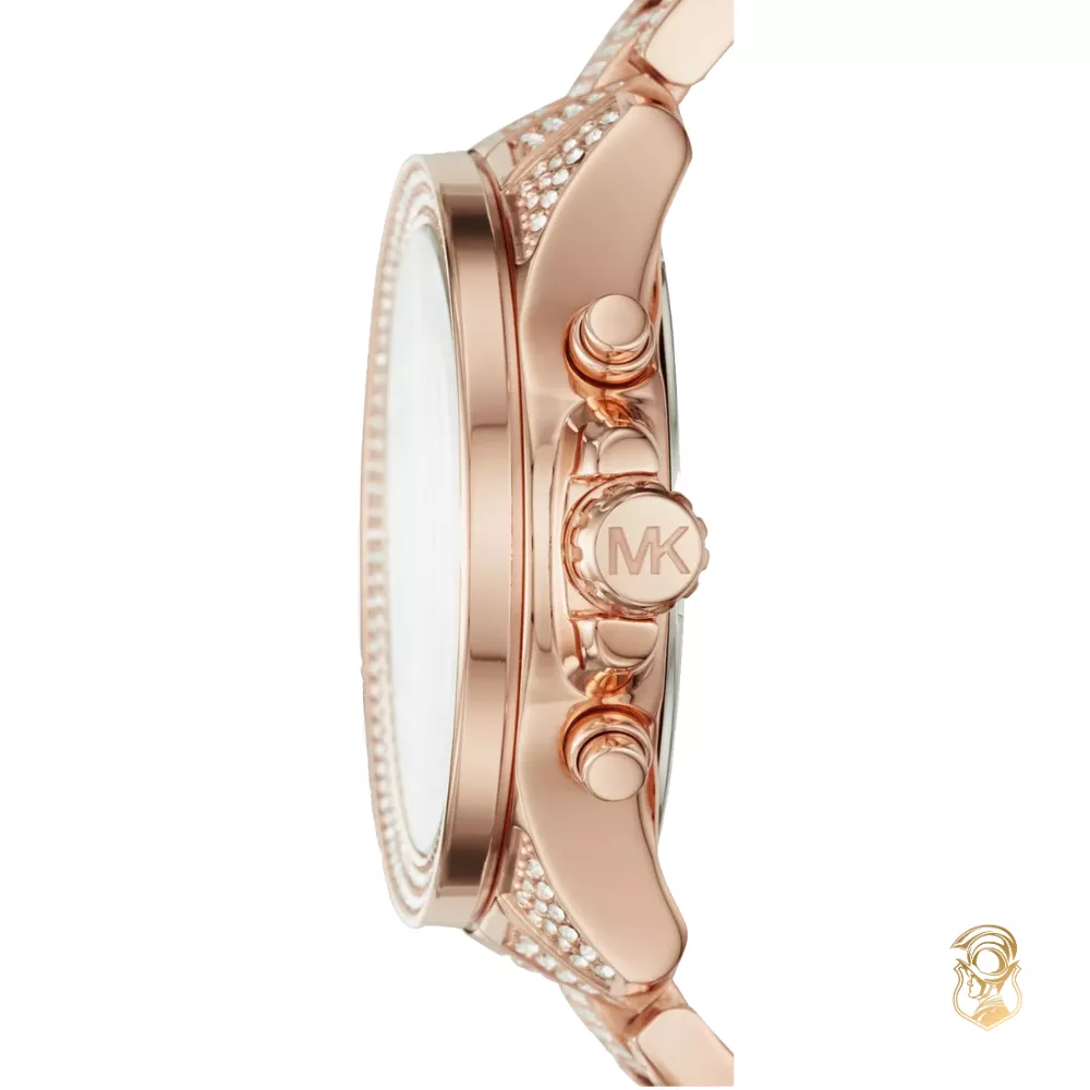 Michael Kors Wren Pavé Rose Gold Watch 41.5mm