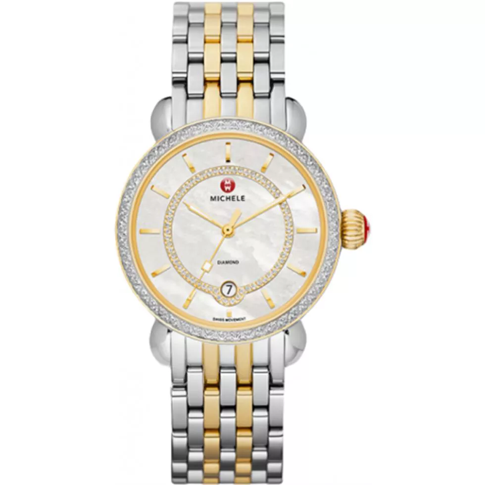 MICHELE CSX Elegance Mother of Pearl Ladies 36mm