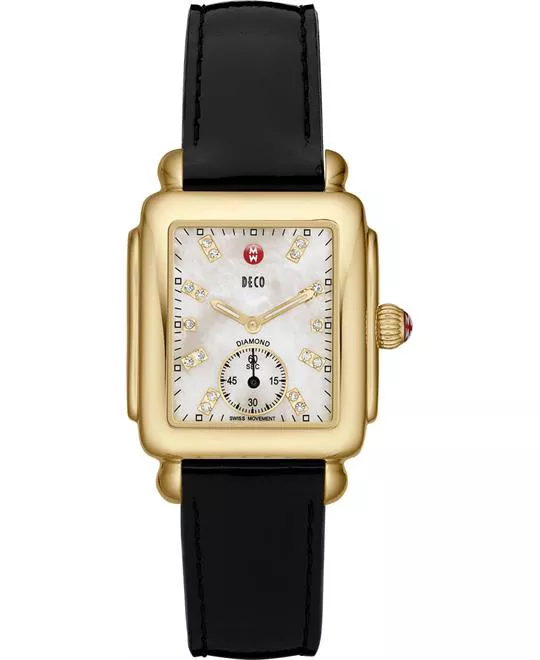 Michele Deco Diamond Patent Watch 2*31mm