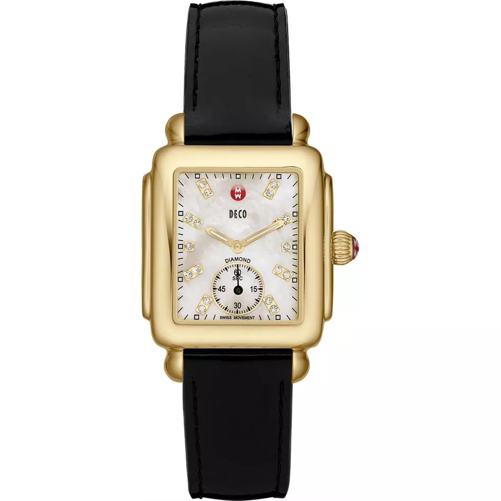 Michele Deco Diamond Patent Watch 2*31mm