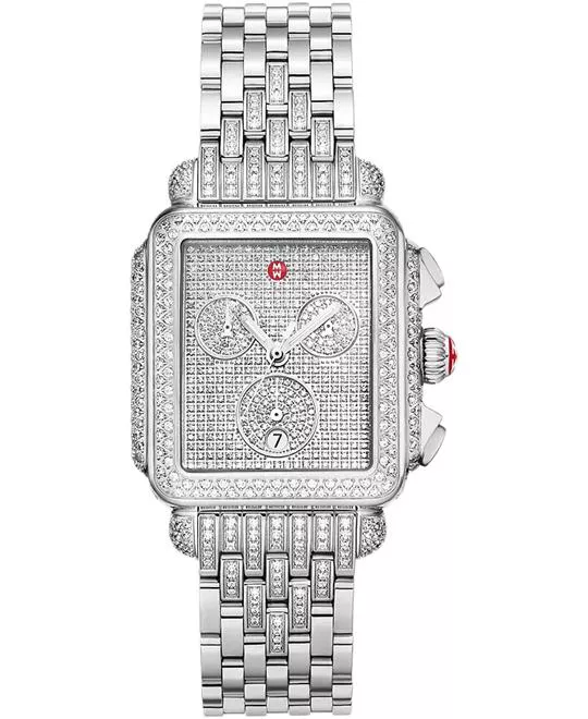 Michele Deco Diamond Pavé Jubilee Limited Edition Watch 35mm