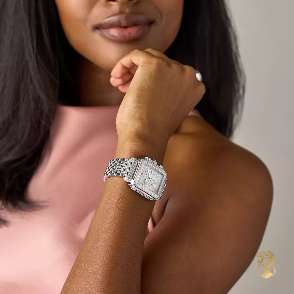 Michele Deco Diamond Pavé Jubilee Limited Edition Watch 35mm