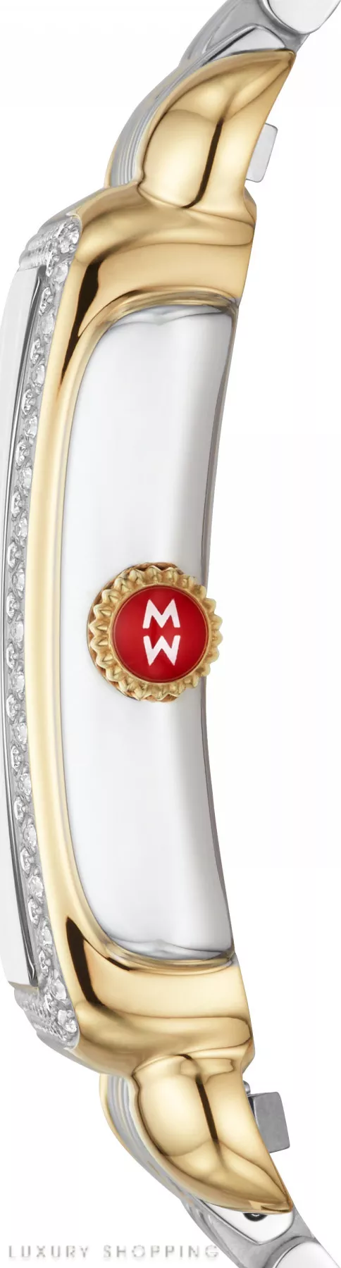 Michele Deco Diamond Watch 26.5mm x 37mm
