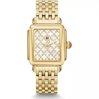 Michele deco mosaic on sale watch