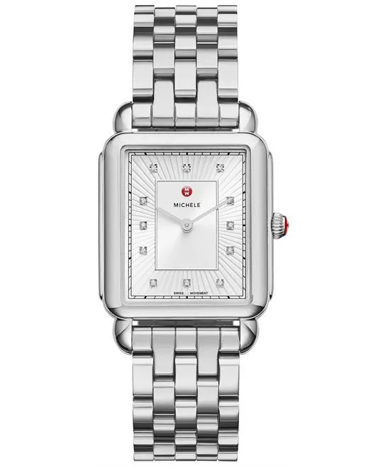 Michele Deco II Diamond Watch 32mm