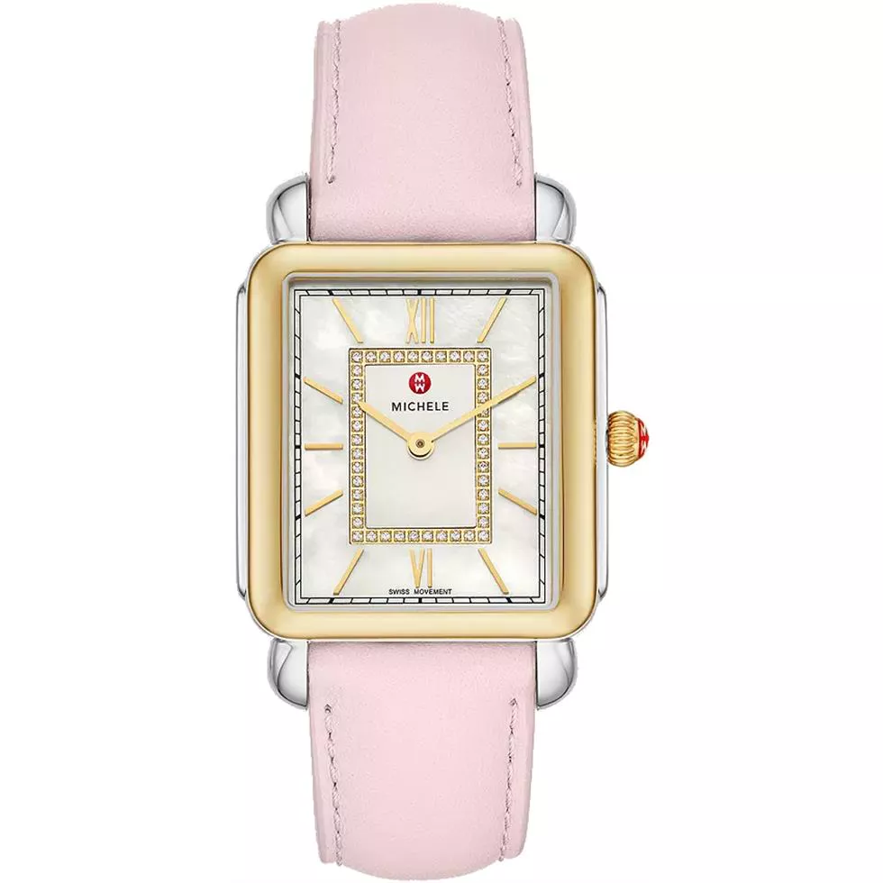Michele Deco II Two-Tone 18K Gold-Plated Watch 30mm
