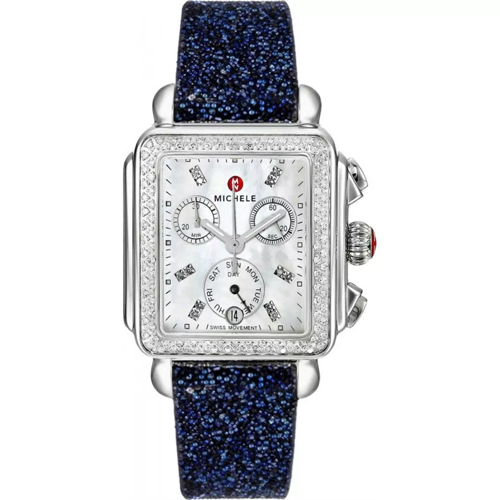 Michele Deco Diamond Watch 33mm X 35mm