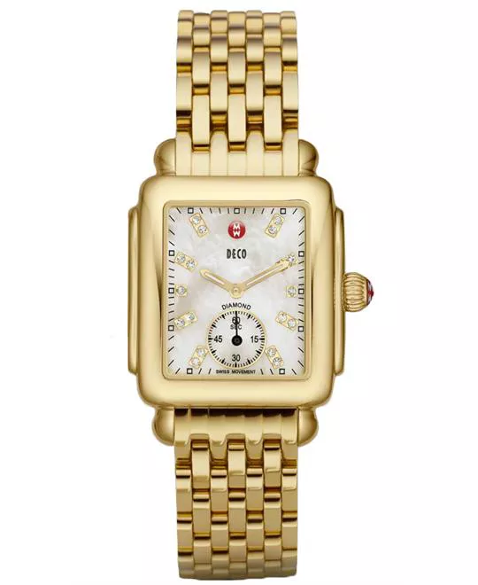 Michele Deco Mother-Of-Pearl Watch 29*31mm