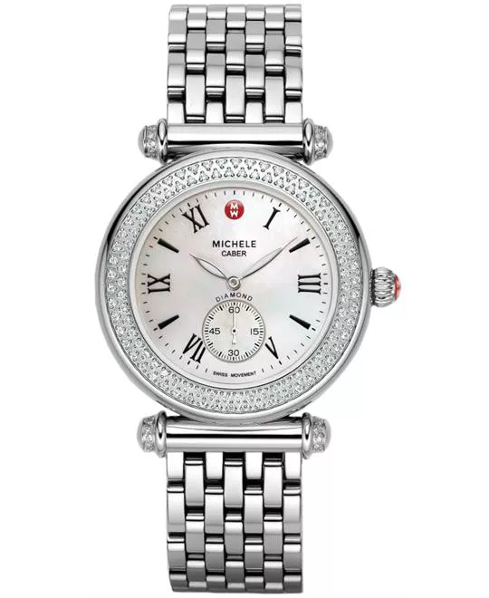 Michele Ladies Caber Diamond watch 37mm