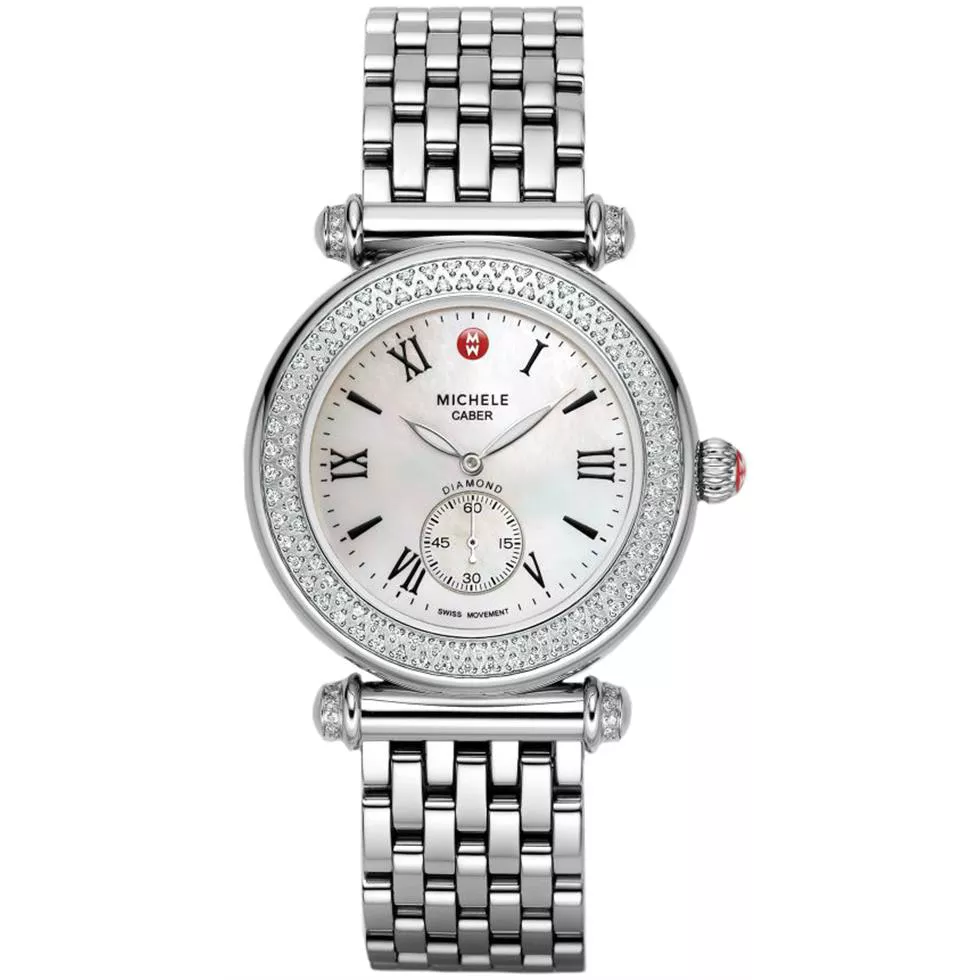 Michele Ladies Caber Diamond watch 37mm