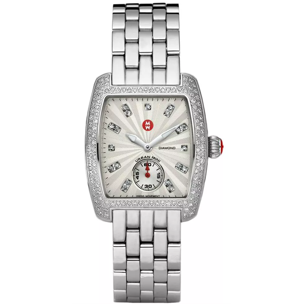 Michele Urban Mini Diamond Watch 29mm X 30mm