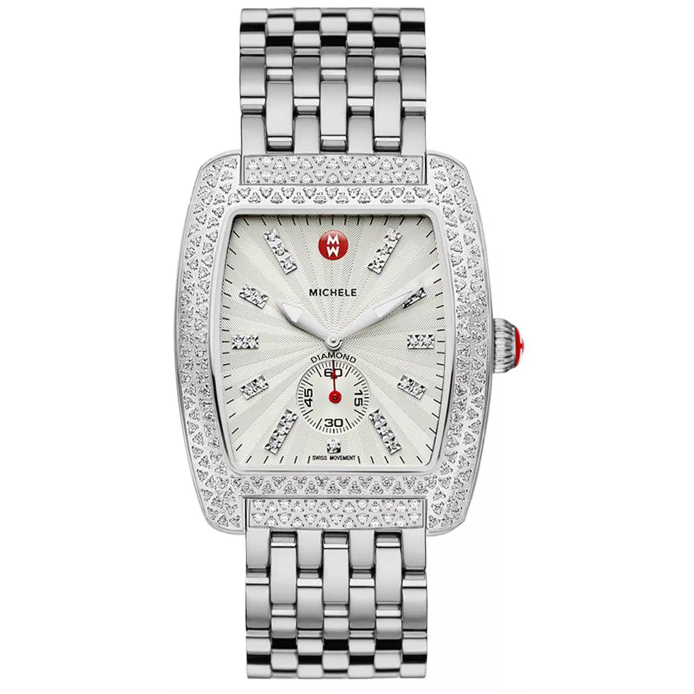 Michele Urban Ladies Stainless Polished 36mm X 37mm 