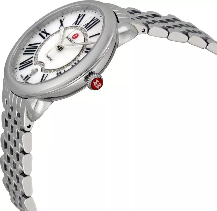 Michele Serein Mid Diamond Watch 36 x 34mm