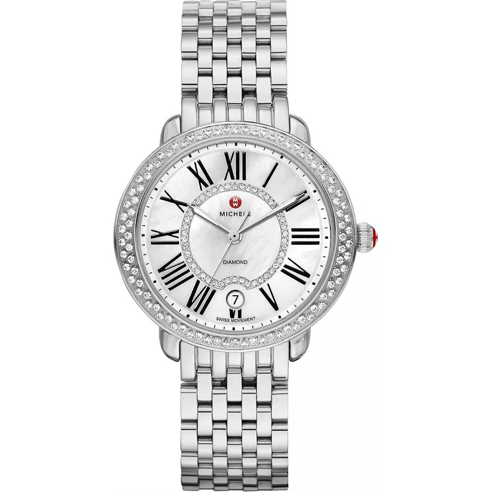 Michele Serein Mid Diamond Watch 36mm