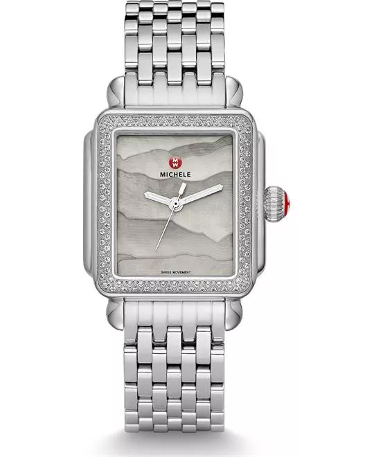 Michile Deco Diamond Grey Gradient Watch 33*35mm